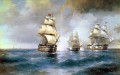 brig mercury attaqué par deux navires turcs Ivan Aivazovsky